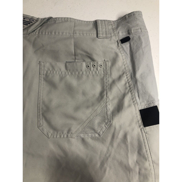 Columbia Men's Cargo Shorts Clay PFG 10" Inseam Omni-Shade Pockets 38 - Picture 8 of 13